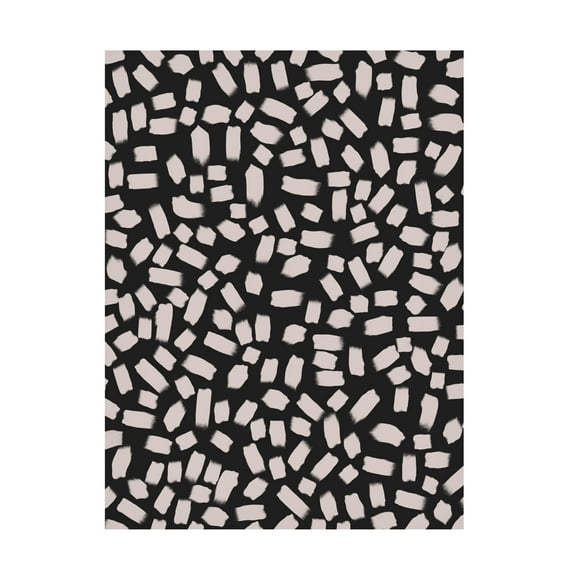 Canvas Wall Art - Treechild 'Beige Short Stroces' Wall Art for Living Room, Bedroom, or Office D?cor by Trademark Fine Art - 14 x 19 Inches