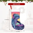 thumbnail image 4 of Fuzoiu Hip-Hop DJ Dolphin Print Christmas Stockings, Party Supplies & Kids Gifts,Big Xmas Stockings Decoration for Family Decorations Hanging Ornament for Xmas Holiday Party, 4 of 7