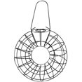 thumbnail image 2 of Comedero circular para pájaros, comedero colgante para pájaros, herramienta de alimentación para pájaros salvajes para exteriores e interiores, 2 of 5