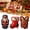 3PCS-B, variant on Christmas Mini Pie Mold Collection, Hand Pie Mold Set, Christmas Pie Molds with 9 Embossed Holiday Designs, Reusable Pastry Molds for Home Baking