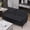 Black, variant on CQSXDA 56 Inch Nordic Retro Cat Paw Leather Sofa Loveseat with Pillow Back Design Relaxing Living Room Chair for Casual Seating, Brown