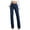 01 Dark Blue, variant on Wide Leg Jeans Woman Trendy High Waisted Stretchy Jeans Baggy Straight Leg Mom Ripped Flare Bell Bottom Jean