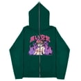 thumbnail image 4 of Sudaderas Y2K de chica oscura europea y americana para hombres y mujeres, sudaderas con capucha góticas para parejas, sudadera de Cremallera larga Harajuku, 4 of 4