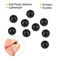 thumbnail image 4 of Unique Bargains Perles de Pêche Rondes en Plastique Souple 5mm Outil Noir 200 Pcs, 4 of 5