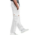 thumbnail image 5 of BXINGOHAI Men's Sweatpants with Zipper Pockets Athletic Pants Traning Track Pants Joggers for Men, Running, Workout M, 5 of 5