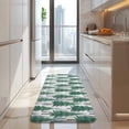 thumbnail image 4 of Green Christmas Tree Pattern Kitchen Rug Mat,Kitchen Runner Rugs Non Skid Washable,Decorative Kitchen Floor Mats for Kitchen,Sink,Laundry,17"x47.2", 4 of 7