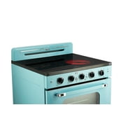 Unique Classic Retro 30 3.9 Cu/ft Freestanding 5-Element Electric Range with Convection Oven