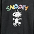 thumbnail image 3 of Peanuts - Snoopy Sketchy - Women's Lightweight French Terry Long Sleeve Shirt, 3 of 6