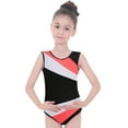 thumbnail image 2 of PMVFHDE Combinaisons pour Filles Justaucorps pour Filles Tenues de Gymnastique Enfants 1 Pce Danseuse Colorée Combinaisons & Barboteuses Roses, 5-6 Ans, 2 of 4