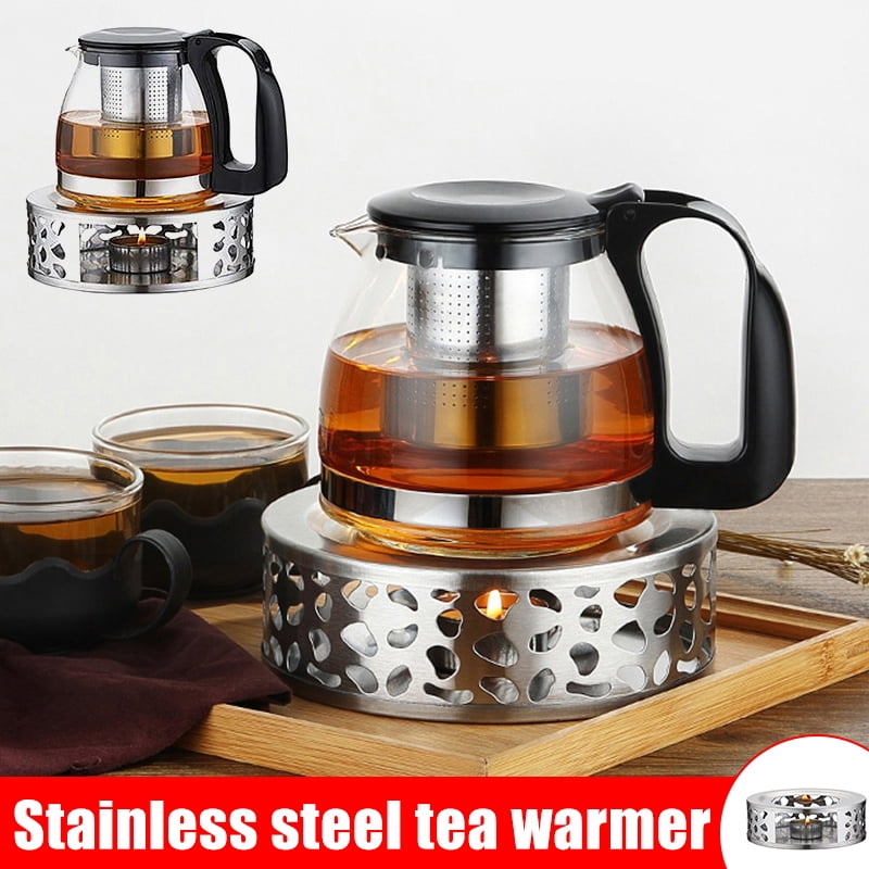 Stainless Steel Candle Warmer Base for Heat Resistant Teapot 