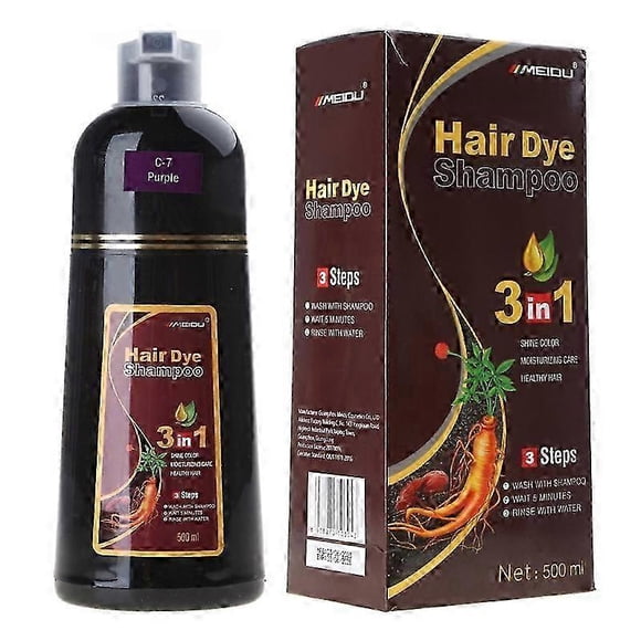 Hair Color Shampoo Hair Dye Shampoo Colors Hair in Minutes for Women and Men
