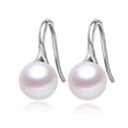 thumbnail image 1 of Pendientes de perlas en forma de lágrima en plata de ley 925 para mujer - Código de modelo 2179, 1 of 4