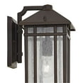 thumbnail image 3 of Kathy Ireland Sierra Craftsman 16 1/2" High Farmhouse Rustic Outdoor Wall Light Fixture Mount Set of 2 Oil Rubbed Bronze Finish, 3 of 7