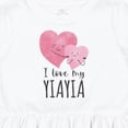 thumbnail image 4 of Inktastic I Love My Yiayia Girls Toddler Dress, 4 of 5