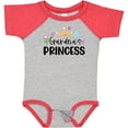 thumbnail image 3 of Inktastic Grandma's Princess Crown and Flowers Girls Baby Bodysuit, 3 of 5