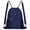 Dark Blue, variant on Sports Drawstring Backpack with Mesh Pockets, Waterproof Gym Bag String Backpack for Men Women, Large Capacity Athletic Sackpack for Travel, Swimming, Cycling(Purple)
