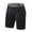 Black, variant on Lovzfmll Men's Underwear Boxers Cotton Breathable Compression Workout Shorts, Comfort Soft Athletic Boxer Briefs for Running Sports