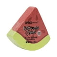 thumbnail image 6 of (4 pack) Onyx Bathhouse Watermelon Splash 4 oz Shaped Bath Bomb, Red, Green, 6 of 13