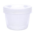 thumbnail image 1 of Fresh Storage Box Double Layer Food Keeping Hotel Restaurant Double Layer Kitchen Refrigerator Organizing Container with Drain Basket, 1 of 7