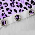 thumbnail image 4 of Castle Fairy Leopard Print Blackout Curtains Set of 2 (52x84 Each),Cheetah Window Curtains, 4 of 6