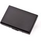 thumbnail image 1 of Tarjetero de crédito de acero inoxidable negro para tarjeta de débito y DNI, 1 of 4