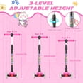 thumbnail image 6 of XJD 3 Wheel Kick Scooter for Kids,Foldable 3 Wheels Toddlers Scooter with LED Light & Adjustable Height, Best Gift for Boys Girls Outdoor Activities, Peach, 6 of 8