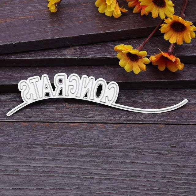 Cuadros Decorativos Plantillas de troqueles de corte de Metal para álbum de fotos de álbum de recortes DIY Tarjeta de felicitación Ndcxsfigh Nuevos Originales