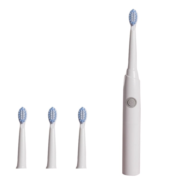 Ohufall Electronic Toothbrush Soft Bristle Low Noise Portable Smart Timer IPX7 Water Vibration Rechargeable Travel Essentials