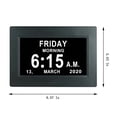 thumbnail image 3 of Skegnu Loud Alarm Clock Picture Video Playback Electronic Photo Album,7 Inch Digital Electronic Photo Frame,Gift For Family,LCD Digital Photo Frame Alarm Clocks for Kids, 3 of 7