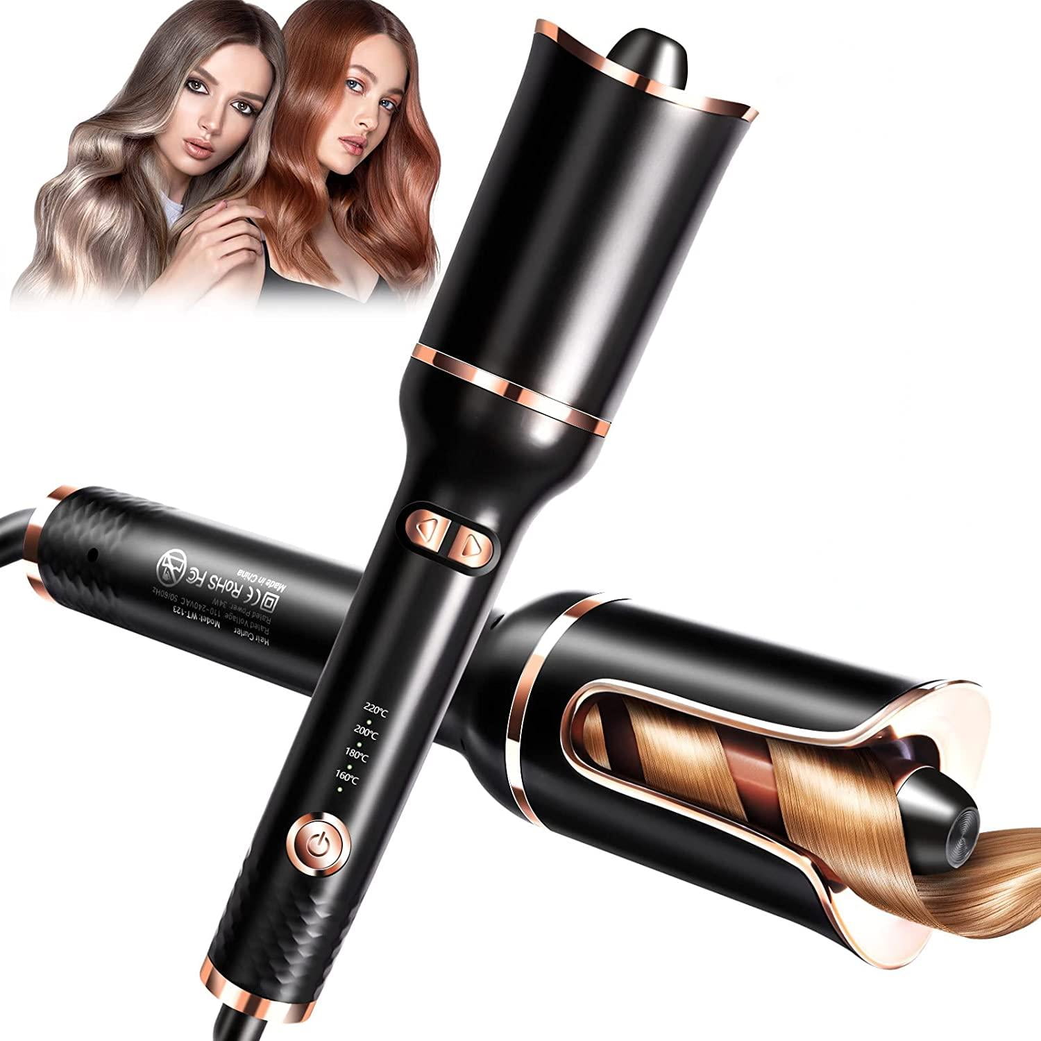 Automatic Curling Iron, Professional Automatic Hair Curler with 1