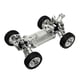 thumbnail image 2 of Bewildely 1/14 coche de Control remoto Marco de Metal modificado diferenciales mejorados pieza de repuesto montar accesorios de conjunto de automóviles Kits de construcción modelo Plata Bewildely FN010379-04, 2 of 6