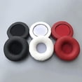 thumbnail image 5 of 75mm Bluelans 1 par de almohadillas elásticas suaves de piel sintética para auriculares, accesorios de repuesto para auriculares, 5 of 5
