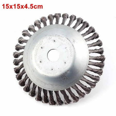 

Grass Trimmer Head Steel Wire Weed Trimming Tools Rounded Edge Grass Brush Cutter Removal for Garden Lawnmower