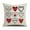 A, variant on Couch Throw Pillow Cover Hwkond Valentine's Day Love Pillow Cover Red Couple Pillow Cover Linen Printed Letter Pillow Sofa Cushion,Up to 25% Off