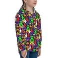 thumbnail image 3 of Kids Garten Of Banban Hoodie 3d Printed Zip Up Hooded Sweatshirt With Pocket For Boys Girls, 3 of 7