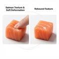 thumbnail image 5 of Salmon Squishy Toys, Ultra-Soft Slow Rising Stress Relief Fidget Toy Set, Realistic Simulation Food Squeeze Balls for Office Home Desk Decor Party Favors, Fun Party Favors Birthday Gifts, 5 of 6