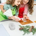 thumbnail image 2 of Minkissy 1pc Pastry Molds 3D Bull Dog Shape Silicone Baking Tool for Friends White, 2 of 8