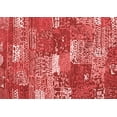 thumbnail image 1 of Ahgly Company Indoor Rectangle Patchwork Red Transitional Area Rugs, 8' x 10', 1 of 4