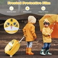 thumbnail image 4 of OLAKIDS Valise pour Enfants, Valise à Roulettes 16 Pieds' pour Filles Garçons avec Roues Pivotantes à LED, Chariot de Voyage Rigide pour Tout-Petits, 4 of 9