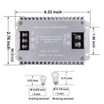 thumbnail image 4 of Convertidor de voltaje Valefod DC 8-36V a 12V 10A 120W, 4 of 6