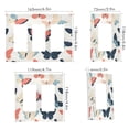 thumbnail image 2 of Yayeee Rocker Switch Wall Plate 1-Gang 4.6"x2.9" Home Decorative Outlet Cover, Beige Butterflies, 2 of 6