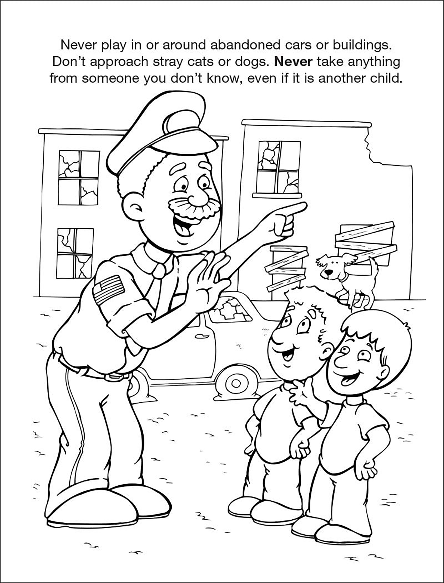 ZoCo: 25 Pack - Crime Prevention Kid's Educational Coloring & Activity Books