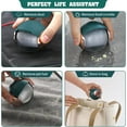 thumbnail image 4 of LAICAIW Rouleau Anti-Peluches Réutilisable pour Poils d'Animaux, Éliminateur de Peluches Lavable pour Vêtements, Rouleaux Anti-Poils de Chien et Chat Portables pour Voyage et Maison (Vert), 4 of 7
