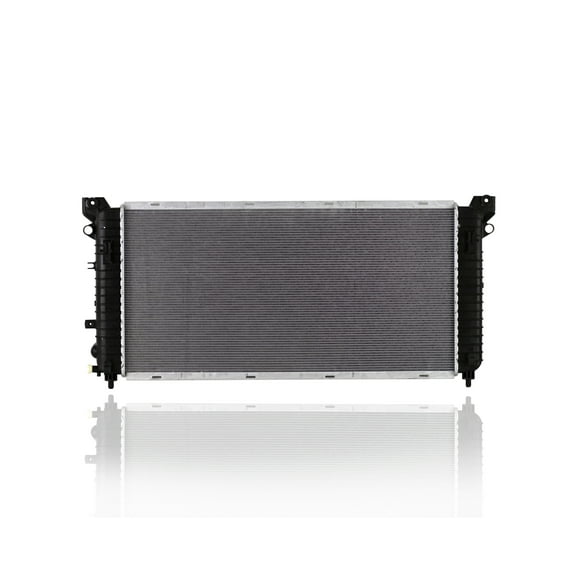 Radiator - Pacific Best Inc. Fit/For 13396 14-18 Chevrolet Silverado GMC Sierra 1500 4.3L V6 Automatic Without Tow Package - Plastic Tank, Aluminum Core, 1-Row
