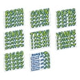 thumbnail image 4 of STIFFIE Whipline Solid Atomic Green/Navy 3" Alpha-Numeric Registration Identification Numbers Stickers Decals for Boats & Personal Watercraft, 4 of 8