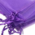 thumbnail image 3 of 100pcs Wedding Thin Mesh Gift Bag Drawstring Design Yarn Pouch Party Solid Color Candy Favor Bag Hi.FANCY, 3 of 9