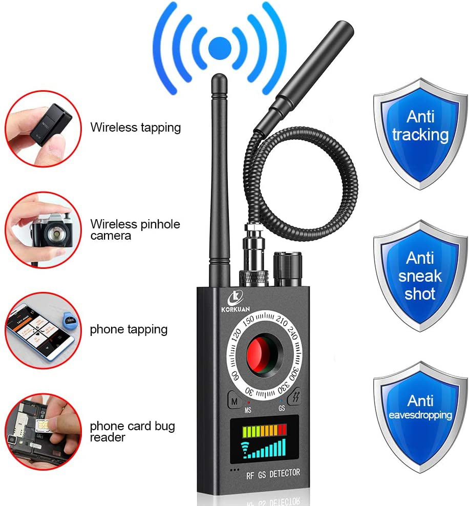 Anti-Spy Signal Bug RF Detector Hidden Camera Lens GSM Device Finder  ML 