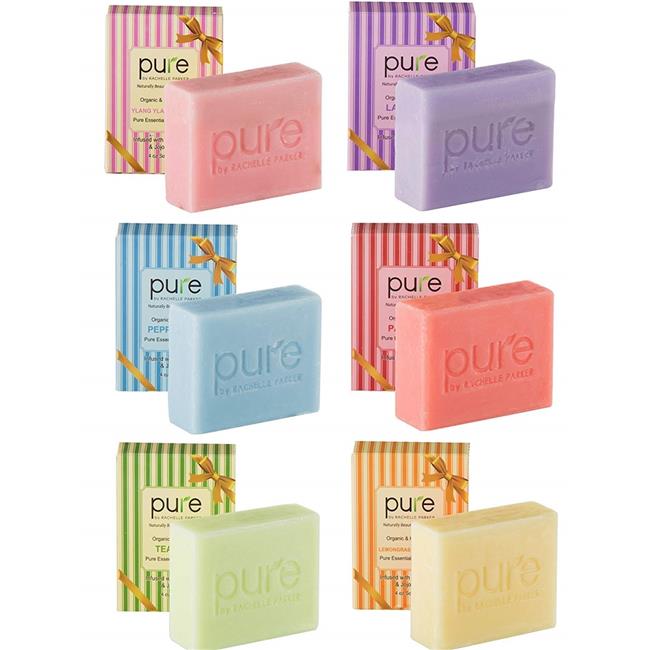 Pure Parker B01LLVHUY0 Natural Handmade Essential Oil Artisan Soap Bars