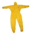 thumbnail image 4 of Combinaison de Protection, Combinaisons de Protection Chimique pour Hommes Imperméables, Costumes Confortables avec Capuche à Fermeture Éclair Taille Élastique, Combinaison à Capuche en Polypropylène pour Usage Industriel, Combinaison de Travail TG, 4 of 8