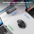 thumbnail image 2 of Mouse Acer Ergonomic Wireless Rechargeable 4800 DPI, 2 of 9